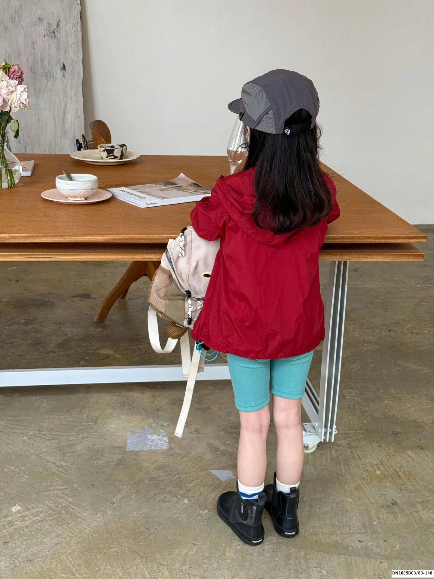 QUẦN LEGGING GÂN ĐÙI BÉ GÁI