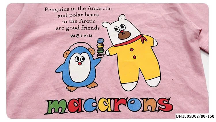 ÁO THUN IN HÌNH BÉ GÁI