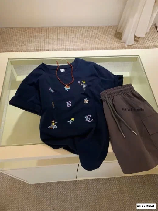 ÁO PHÔNG CỔ TRÒN HOẠ TIẾT WGWE