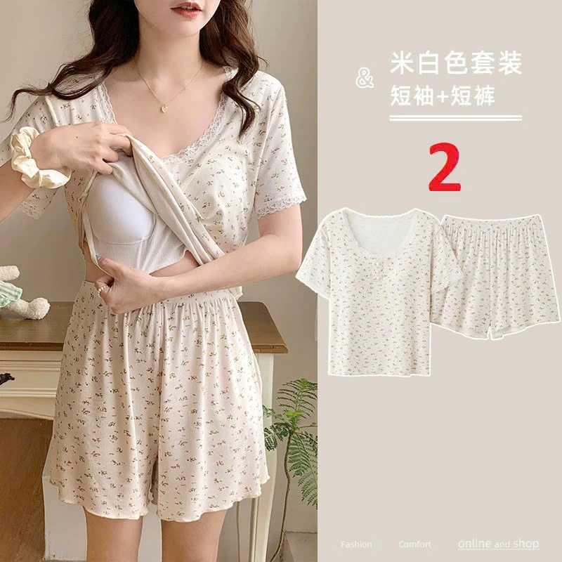 BỘ NỮ KÈM BRA MẶC NHÀ PHỐI VIỀN BÈO