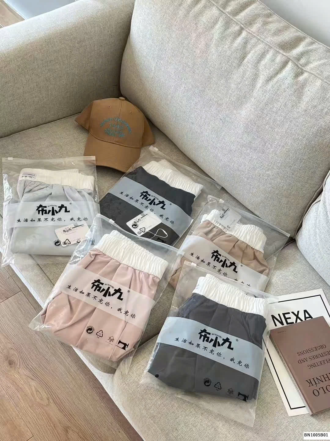 QUẦN SHORT NỮ CẠP CHUN PHỐI MÀU