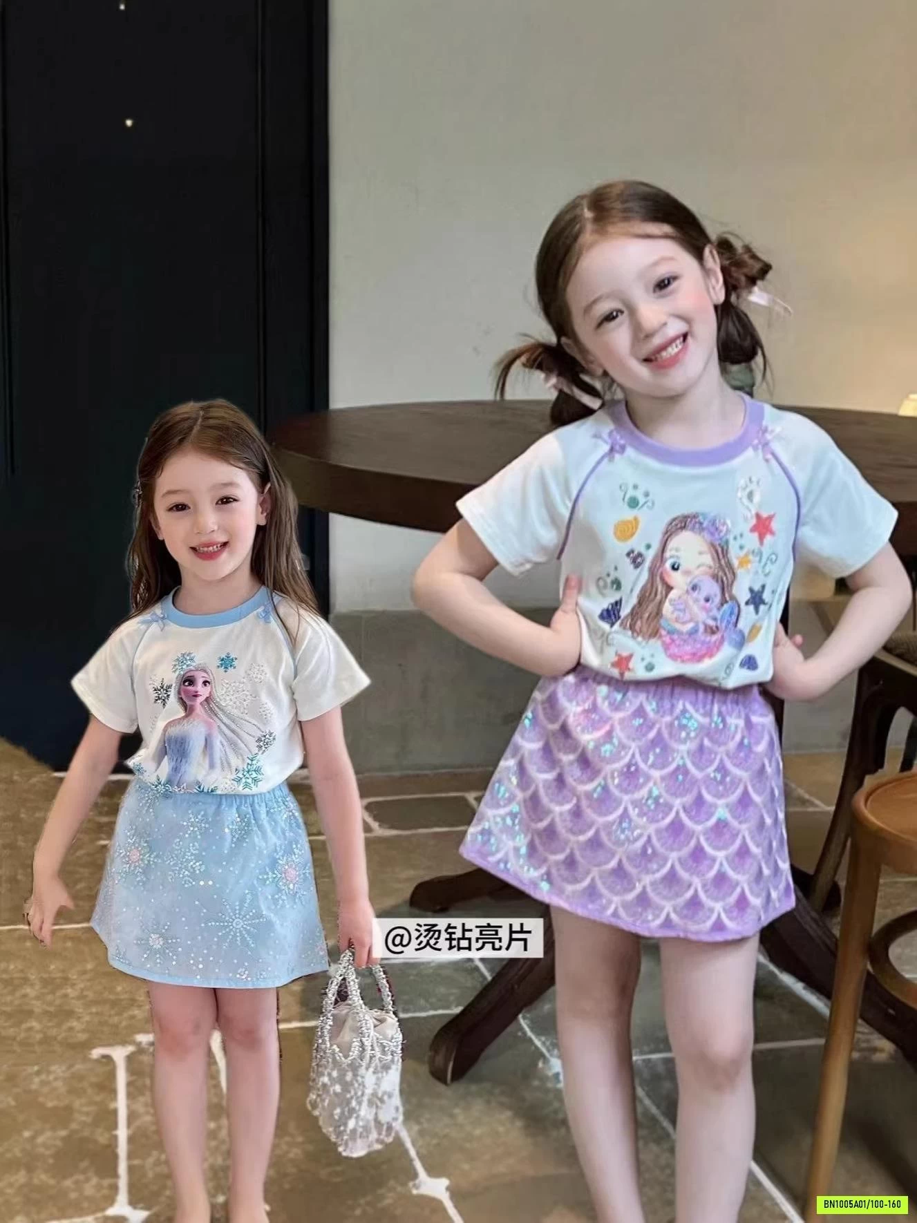 SÉT VÁY 2 CHI TIẾT BÉ GÁI