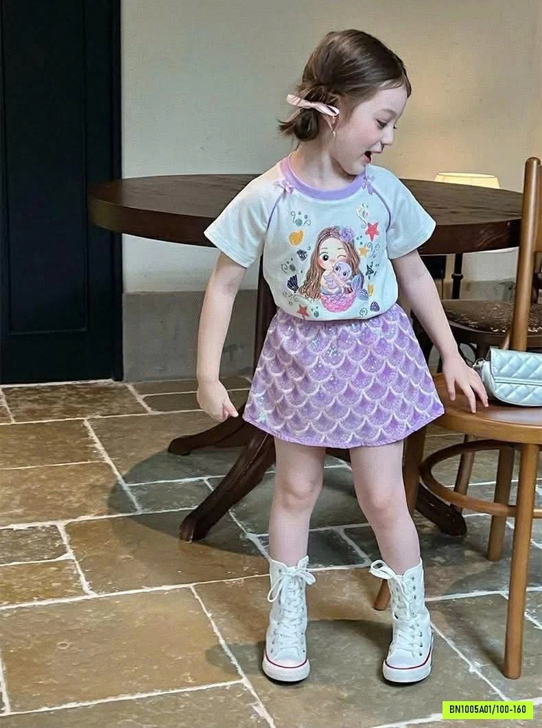 SÉT VÁY 2 CHI TIẾT BÉ GÁI