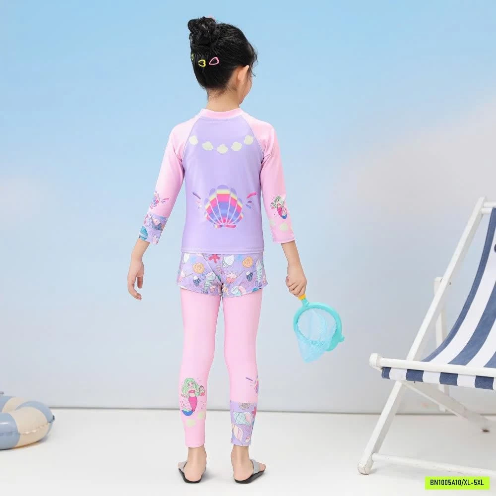 SET ĐỒ BƠI BÉ GÁI 3 CHI TIẾT