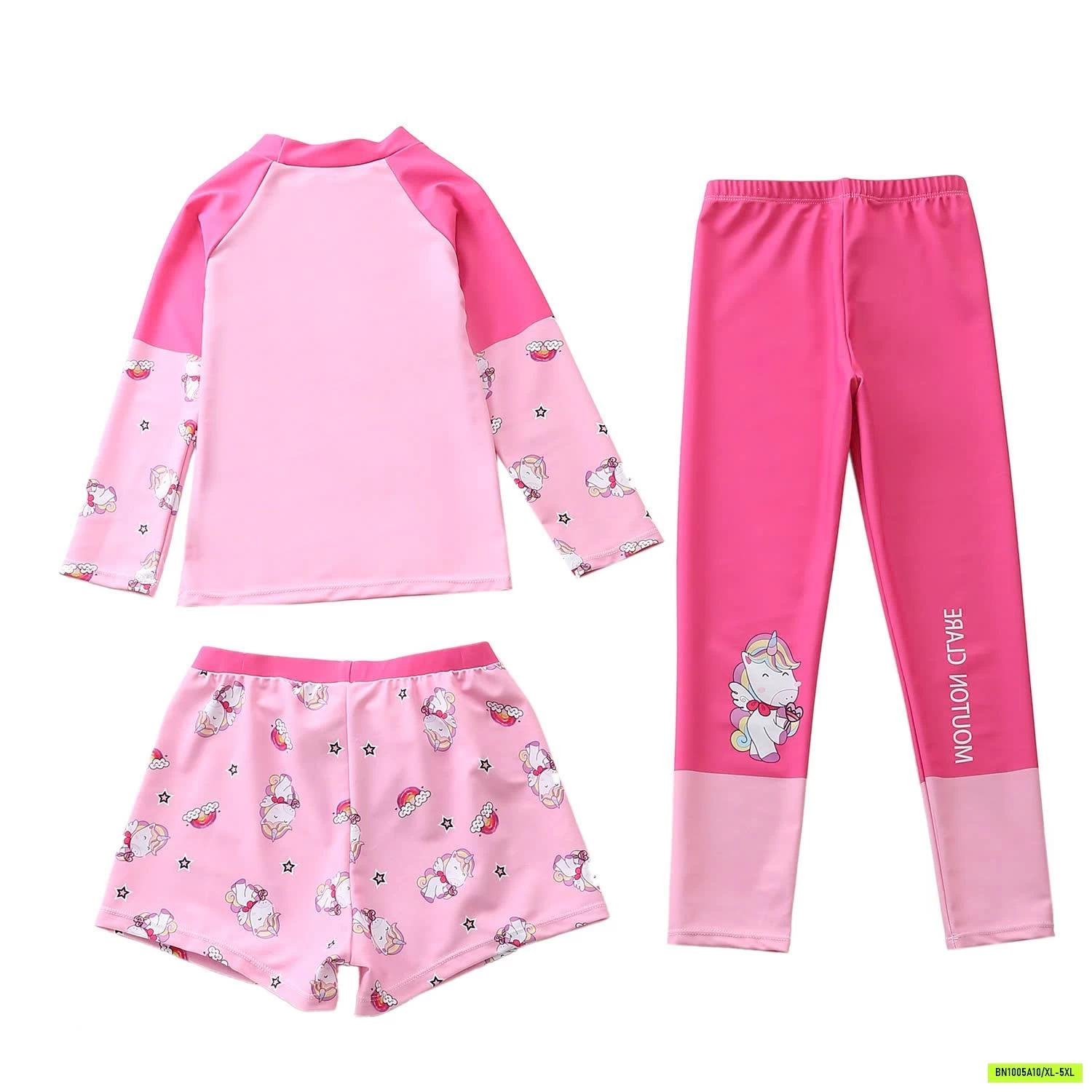 SET ĐỒ BƠI BÉ GÁI 3 CHI TIẾT