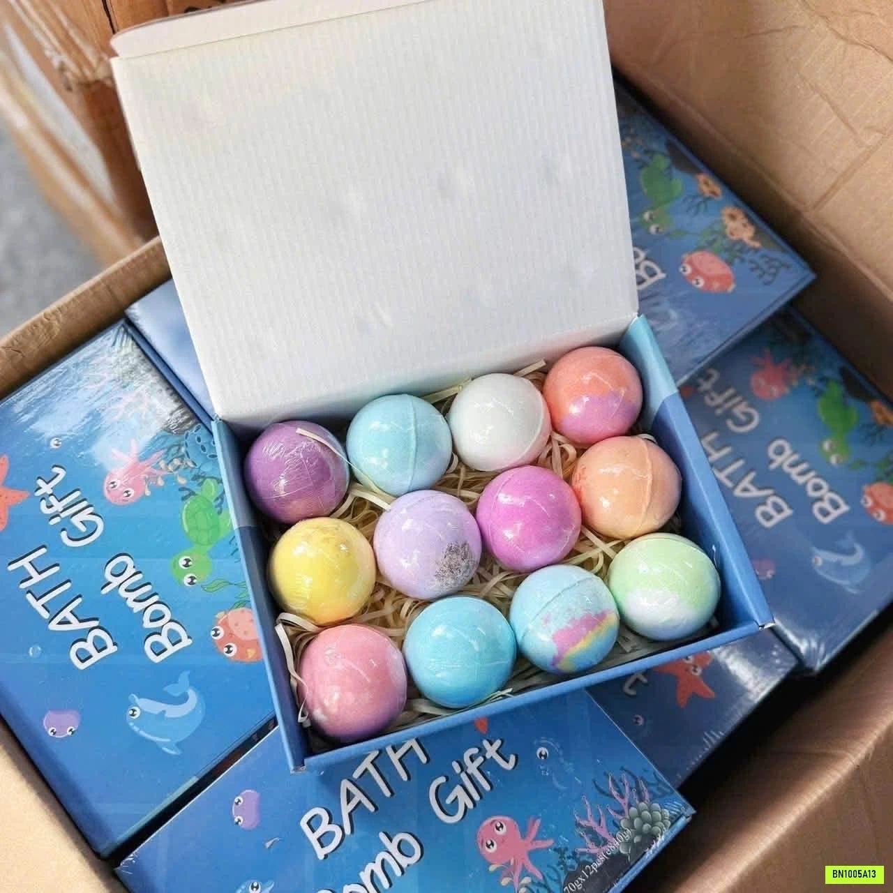 SÉT BATHBOMB 12 SINH VẬT BIỂN