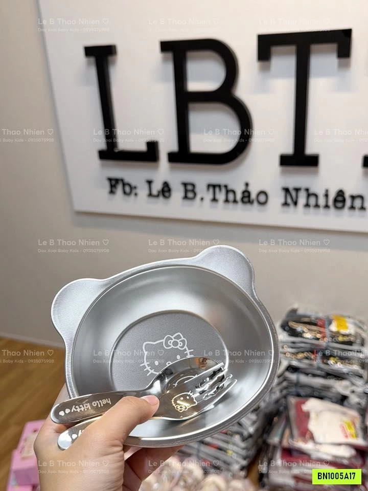SÉT BÁT ĂN KITTY 3 CHI TIẾT