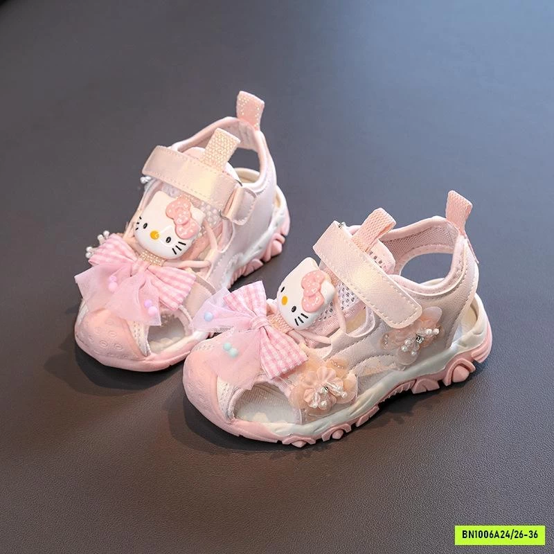 SANDAL RỌ GẮN CHARM KITTY