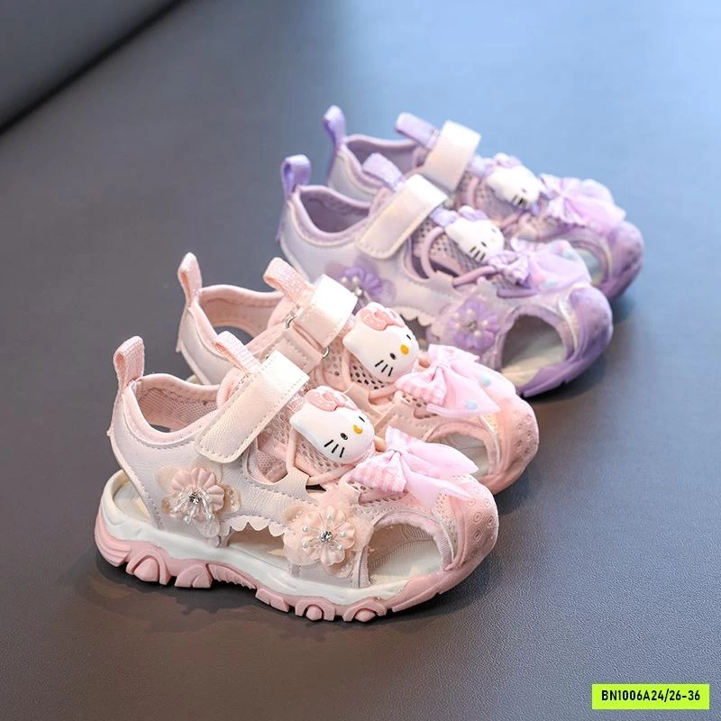 SANDAL RỌ GẮN CHARM KITTY