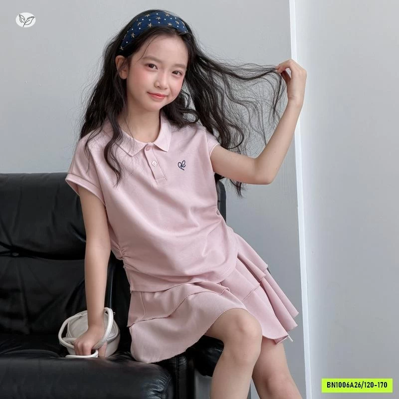 SÉT VÁY POLO HỒNG SZ ĐẠI