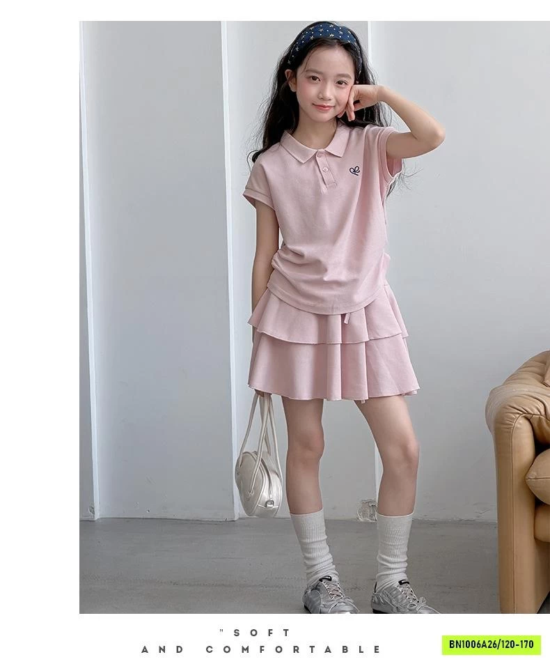 SÉT VÁY POLO HỒNG SZ ĐẠI