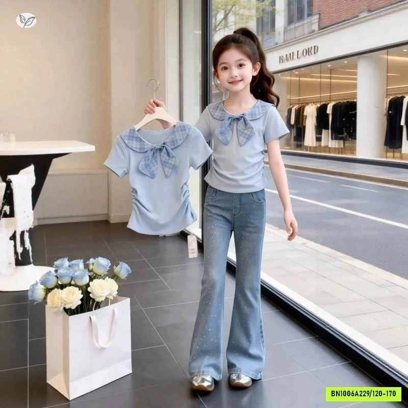 ÁO THUN RÚT EO CỔ GIẢ NƠ