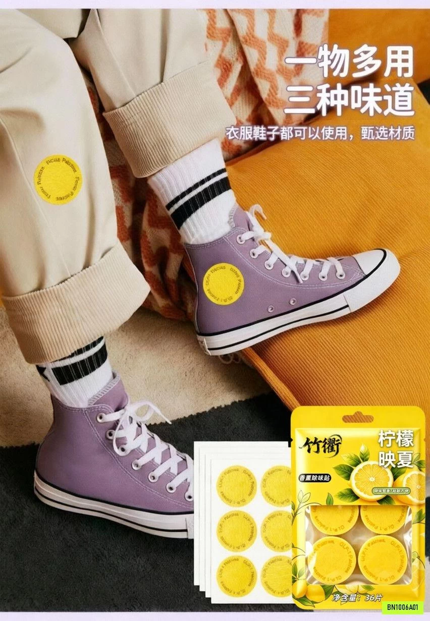 COMBO 216 MIẾNG DÁN KHỬ MÙI HÔI GIÀY
