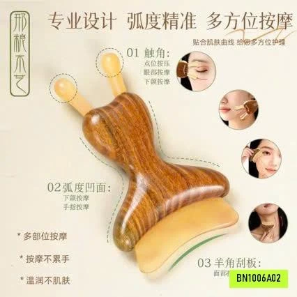 LƯỢC GỖ MASSA MẮT DƯỠNG SINH