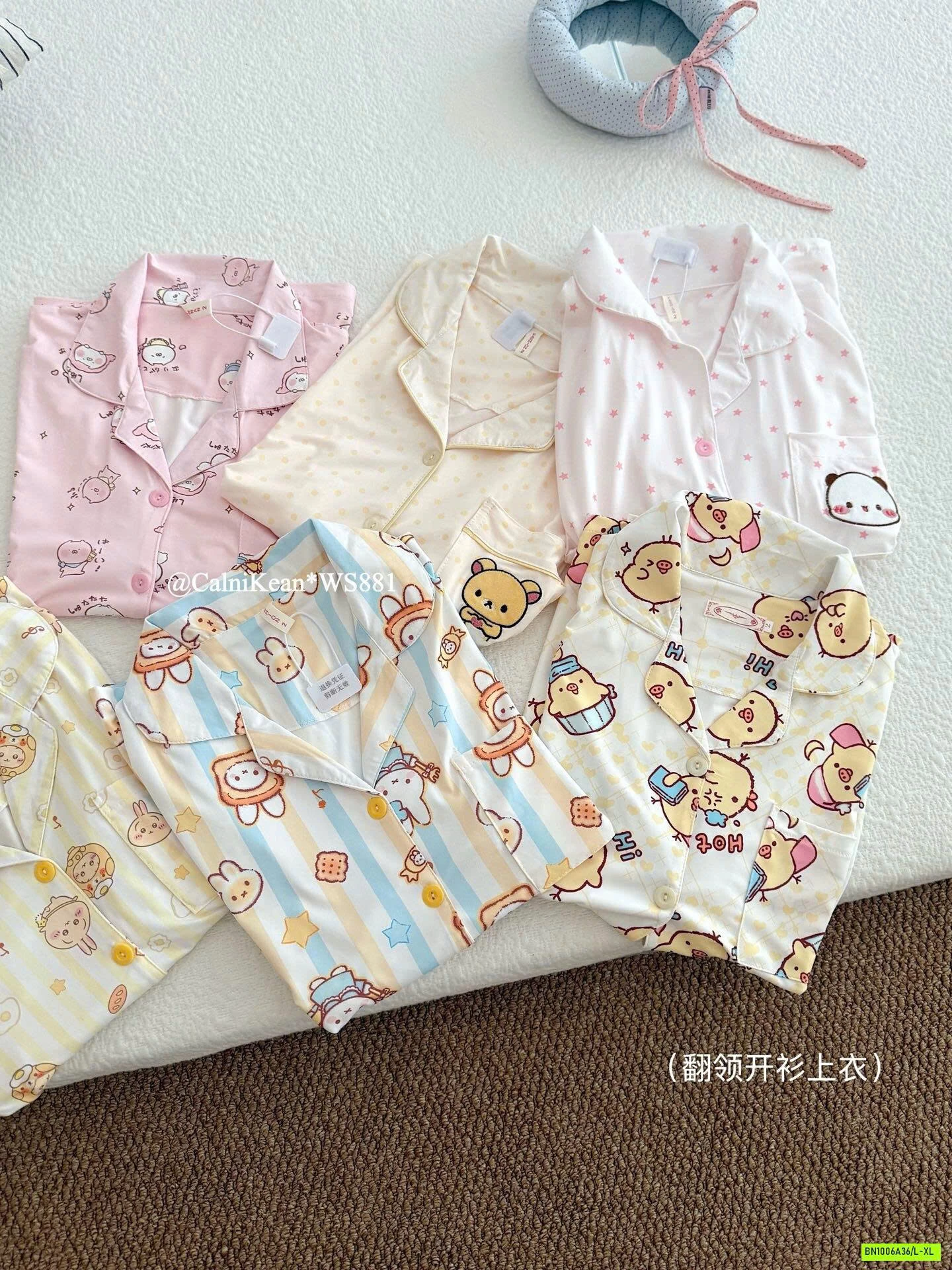 PIZAMA CỘC HỌA TIẾT CALNIKEAN