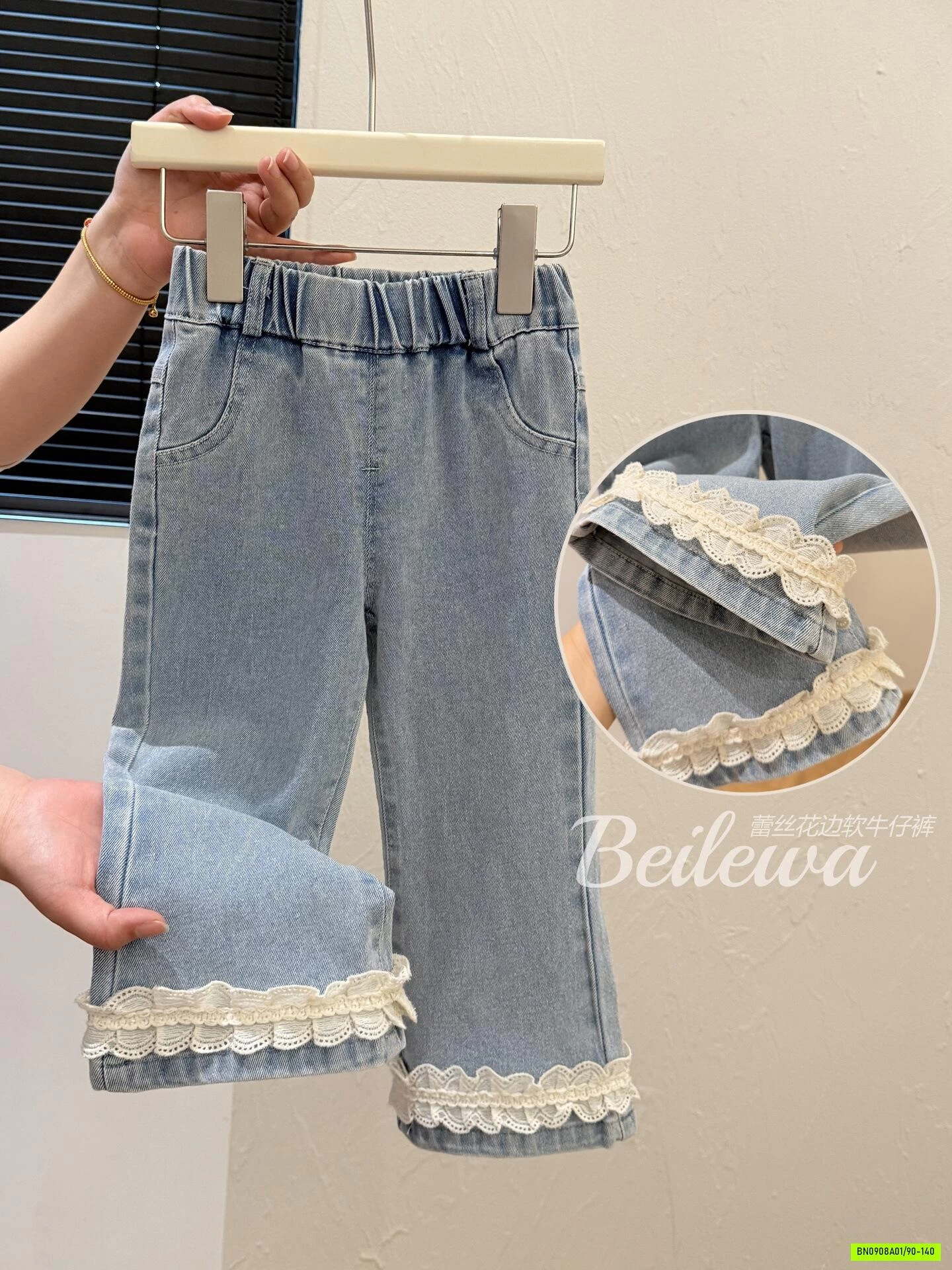 SƠ MI HOA MIX JEANS LOE