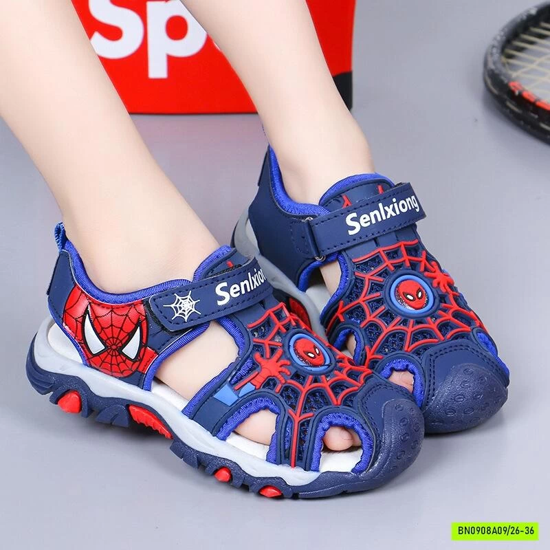 SANDAL SPIDERMAN BÉ TRAI