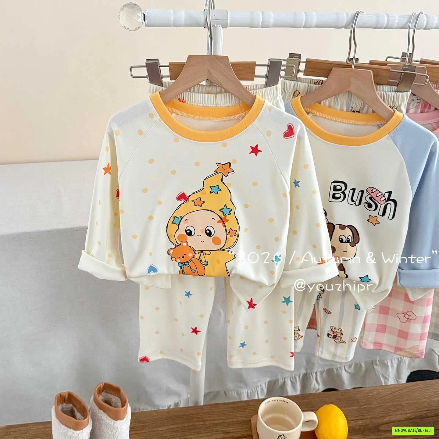 BỘ COTTON MẶC NHÀ DỄ THƯƠNG