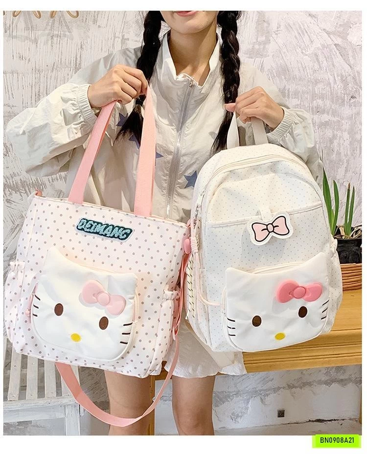 BALO TÚI ĐEO CHÉO KITTY DỄ THƯƠNG