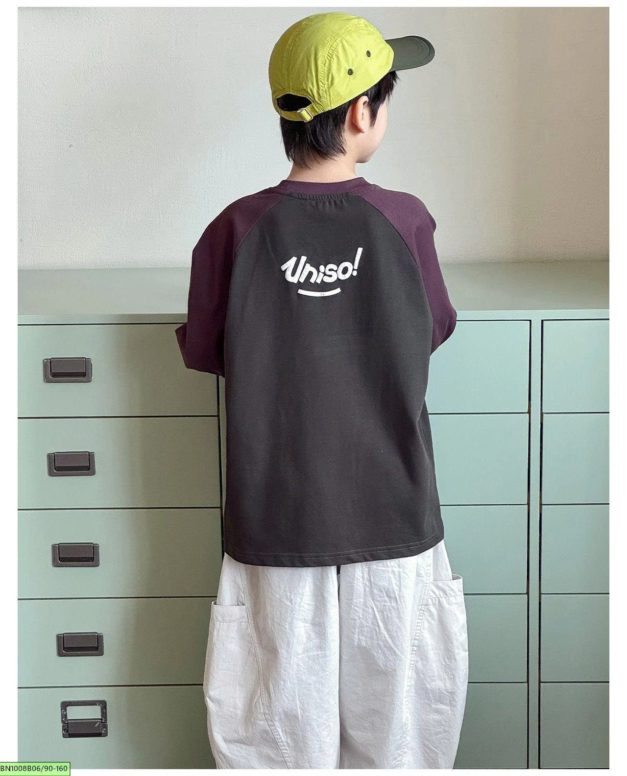 ÁO CHỮ UNISO AOAOKIDS AQ6005