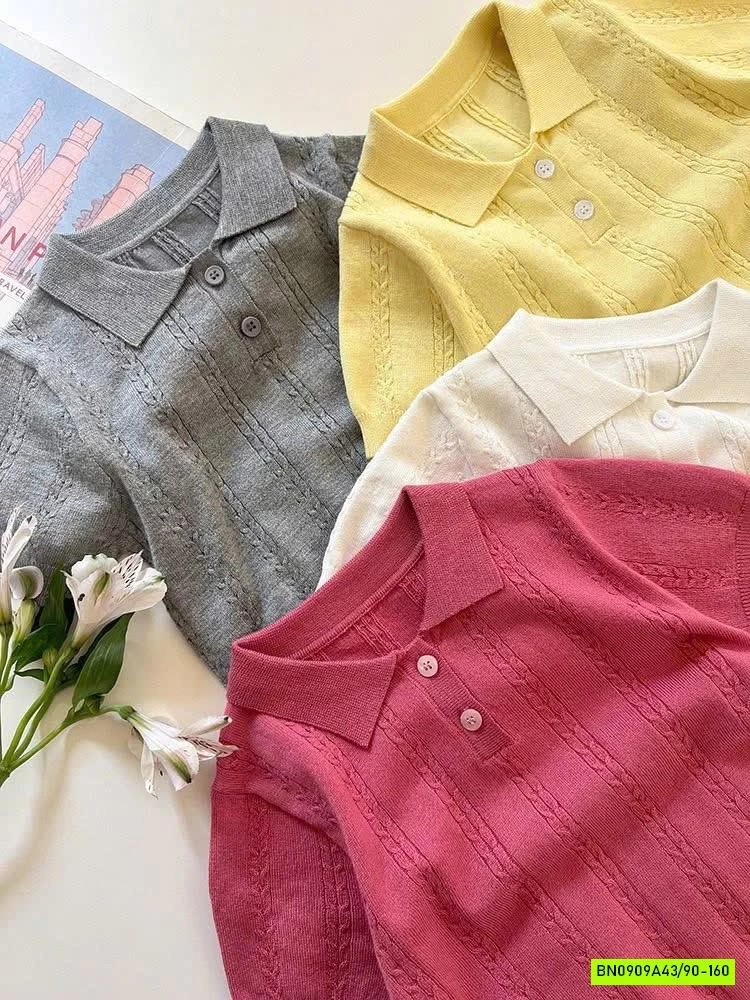 POLO MONTOGHI 25B093 NGẮN TAY AMBB