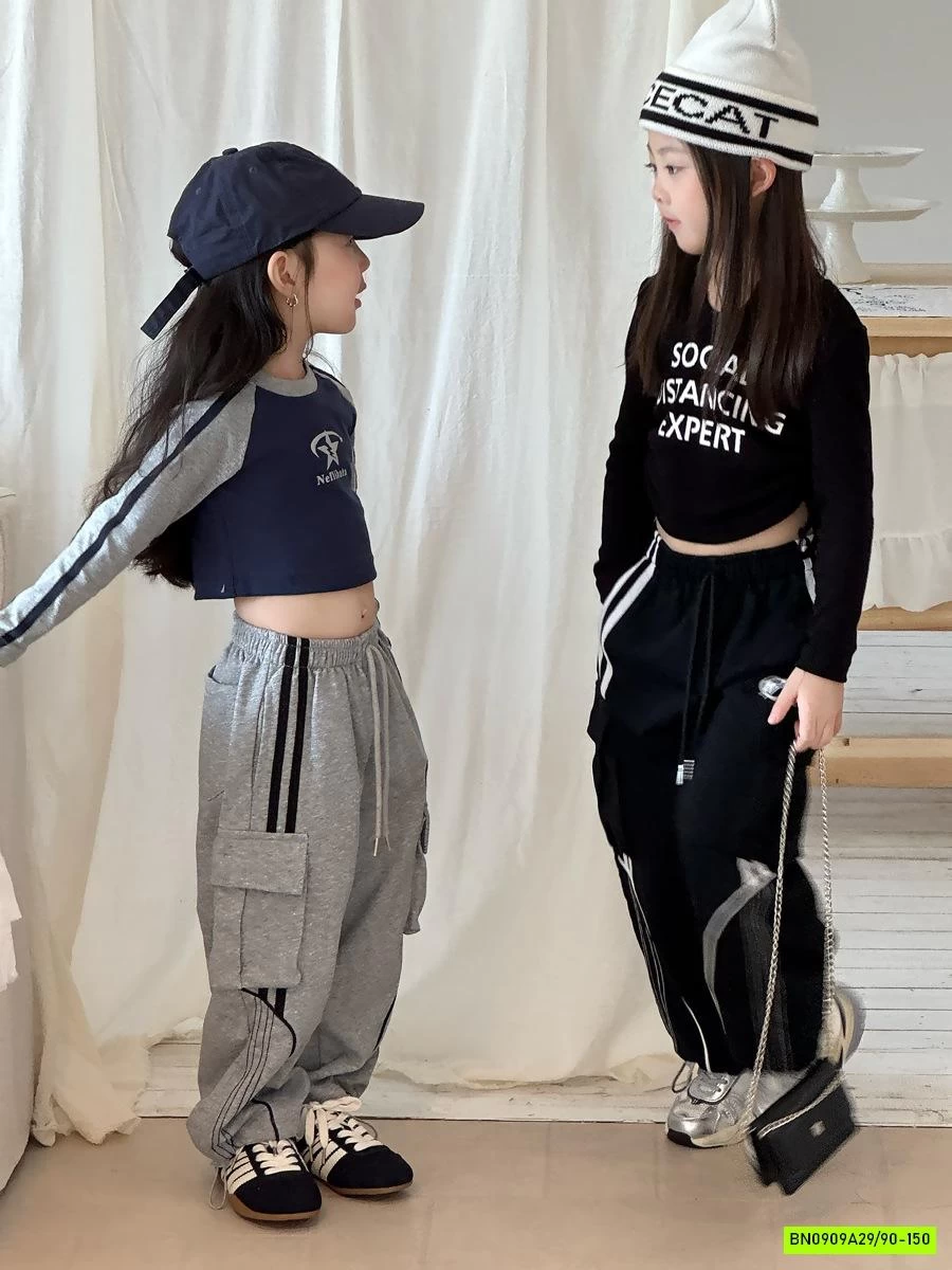 JOGGER PHỐI SỌC TÚI HỘP CÁ TÍNH