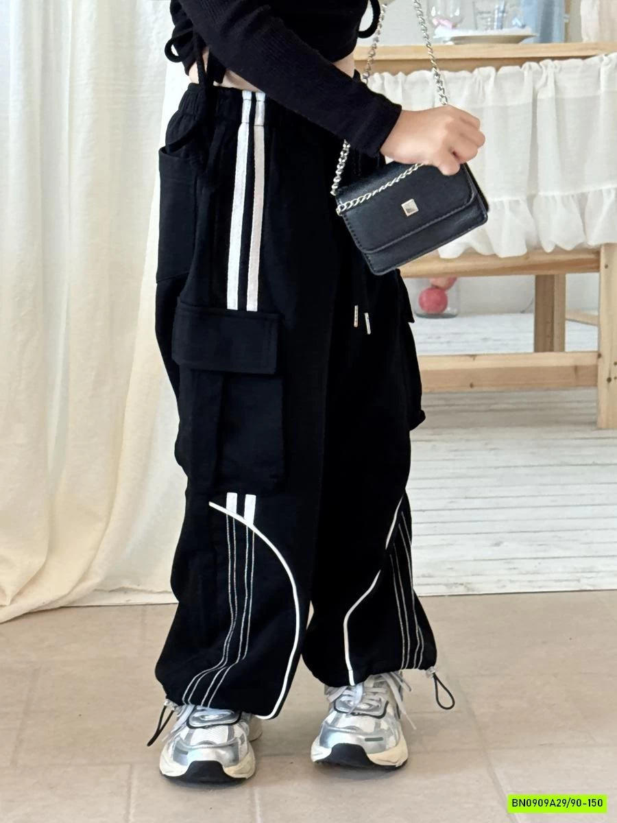 JOGGER PHỐI SỌC TÚI HỘP CÁ TÍNH