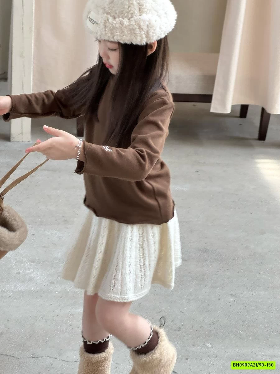 ÁO GIỮ NHIỆT VIỀN BÈO THÊU NƠ