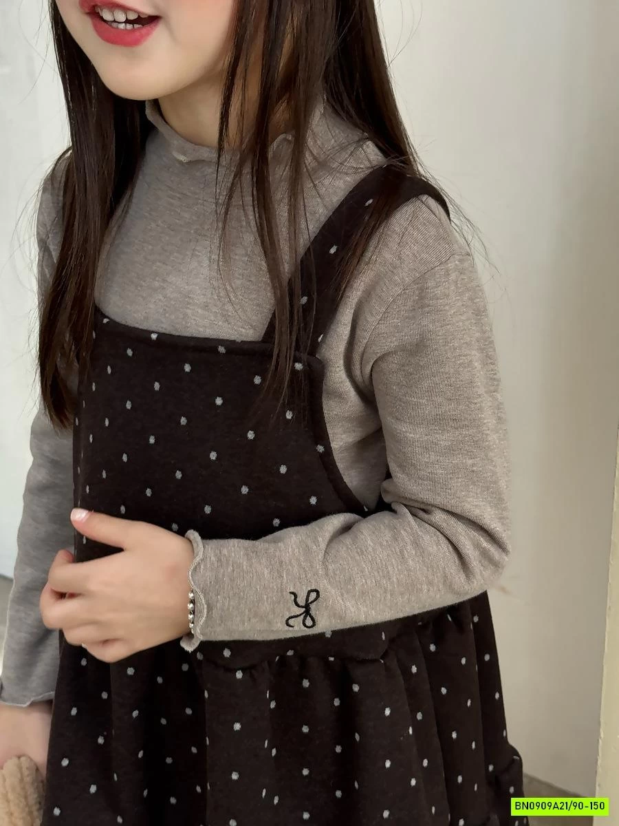 ÁO GIỮ NHIỆT VIỀN BÈO THÊU NƠ