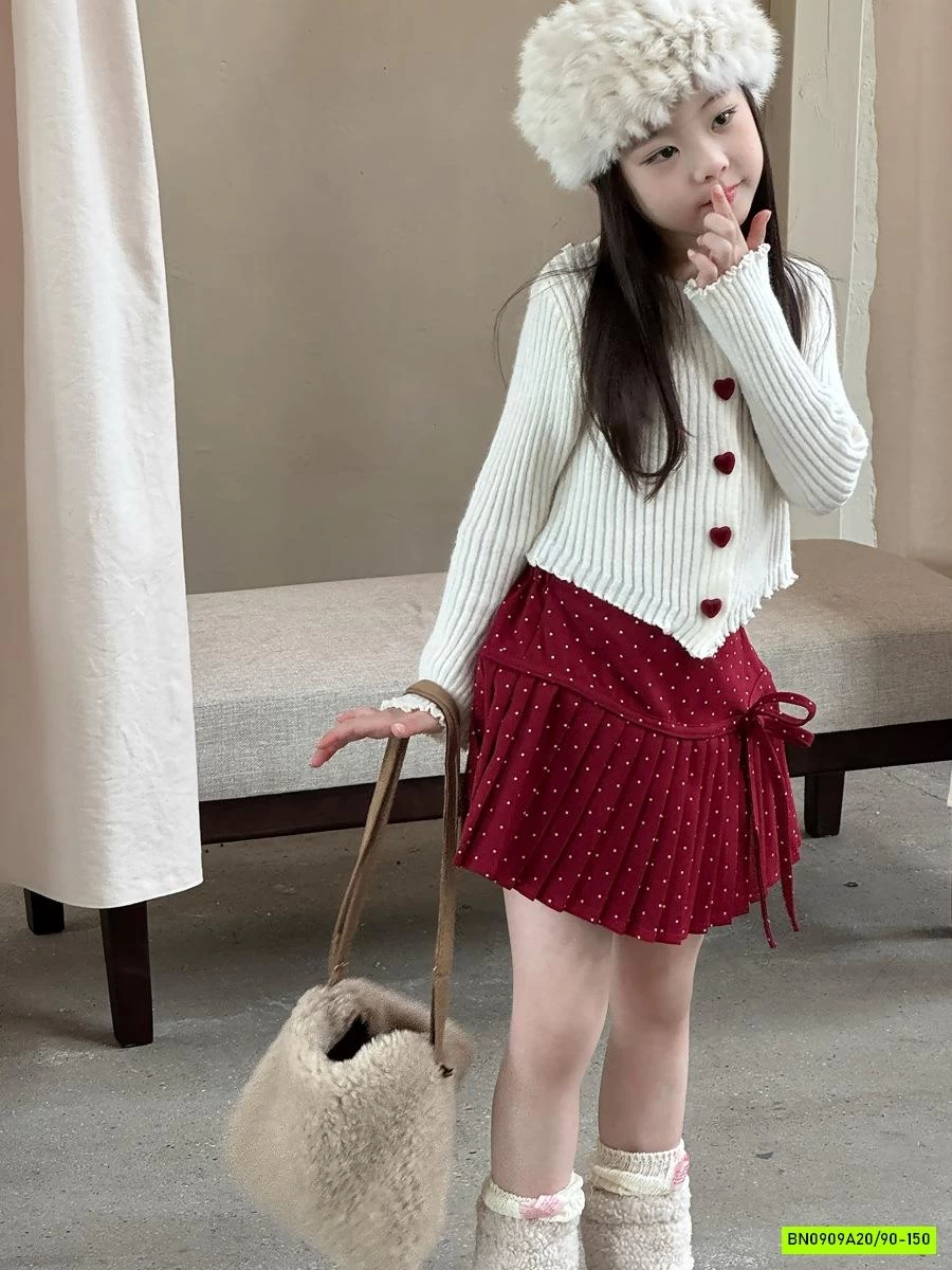 SÉT CROPTOP MIX CV ĐỎ