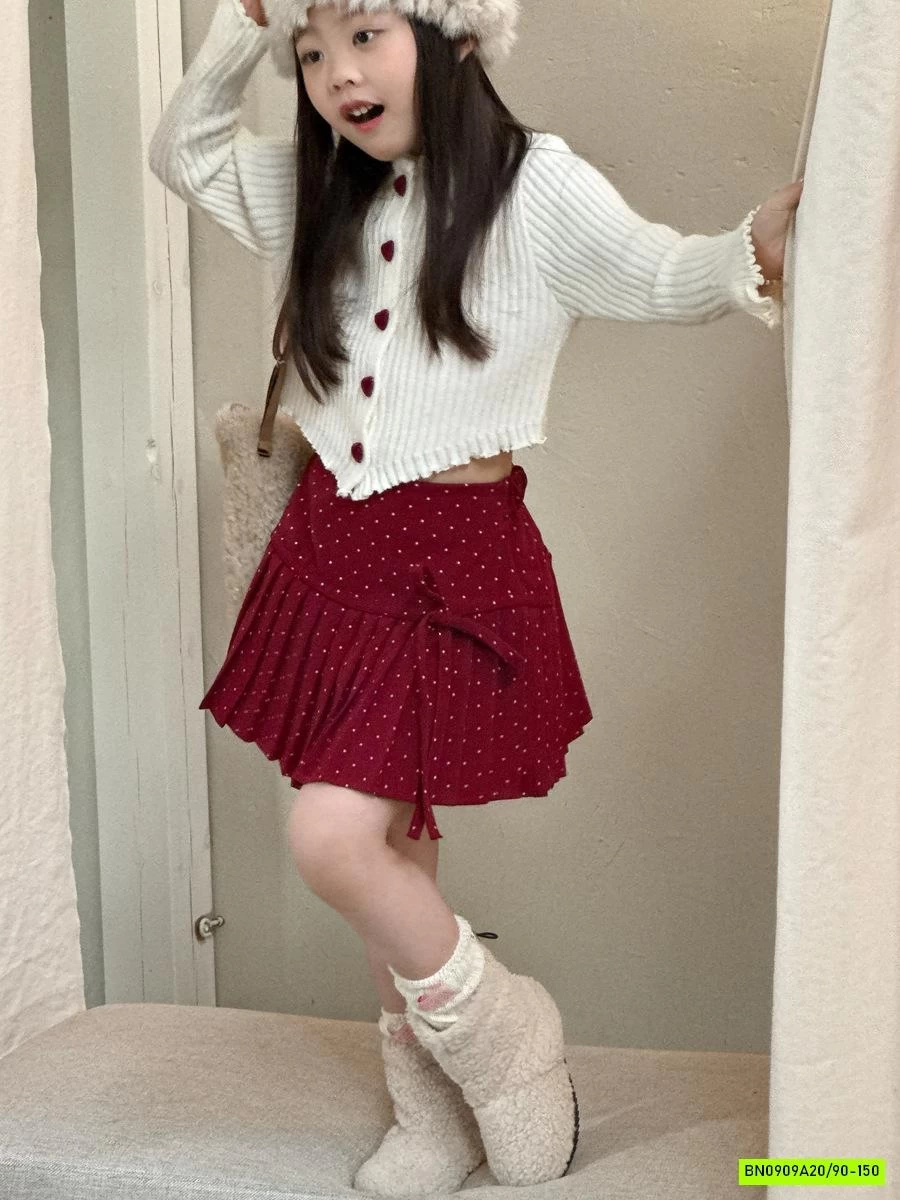 SÉT CROPTOP MIX CV ĐỎ