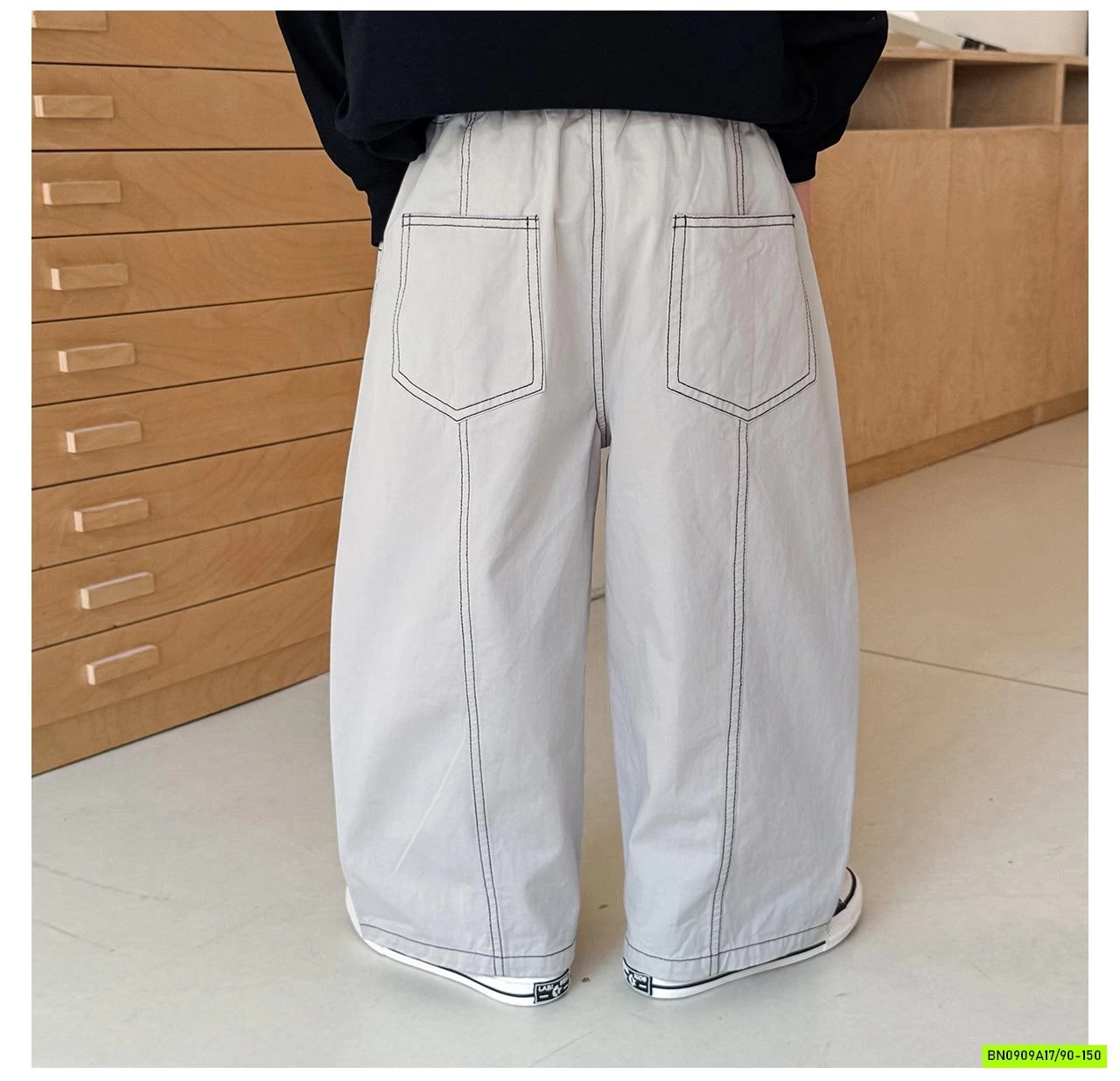 BAGGY GÂN CHÉO CHỈ NỔI AOAOKIDS