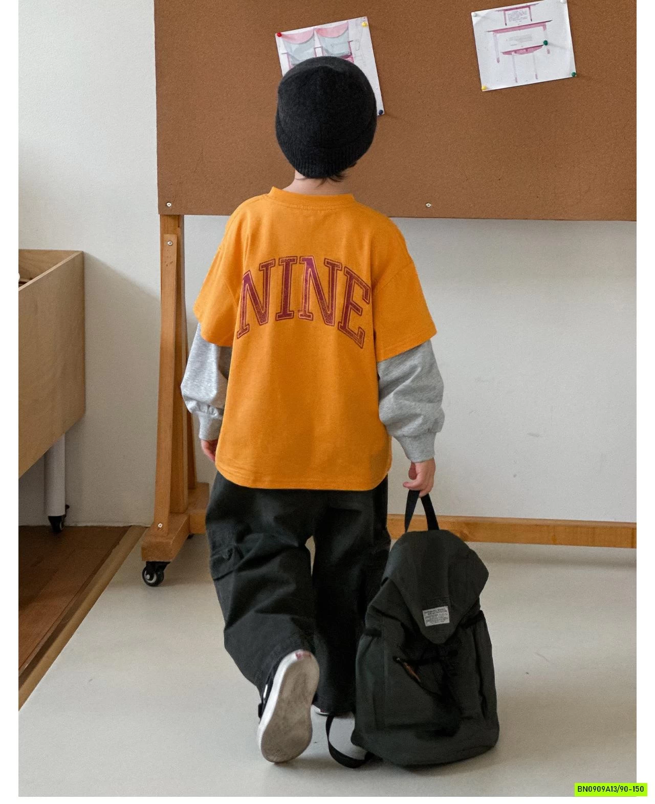 ÁO THUN SỐ 95 GIẢ 2 LỚP AOAOKIDS