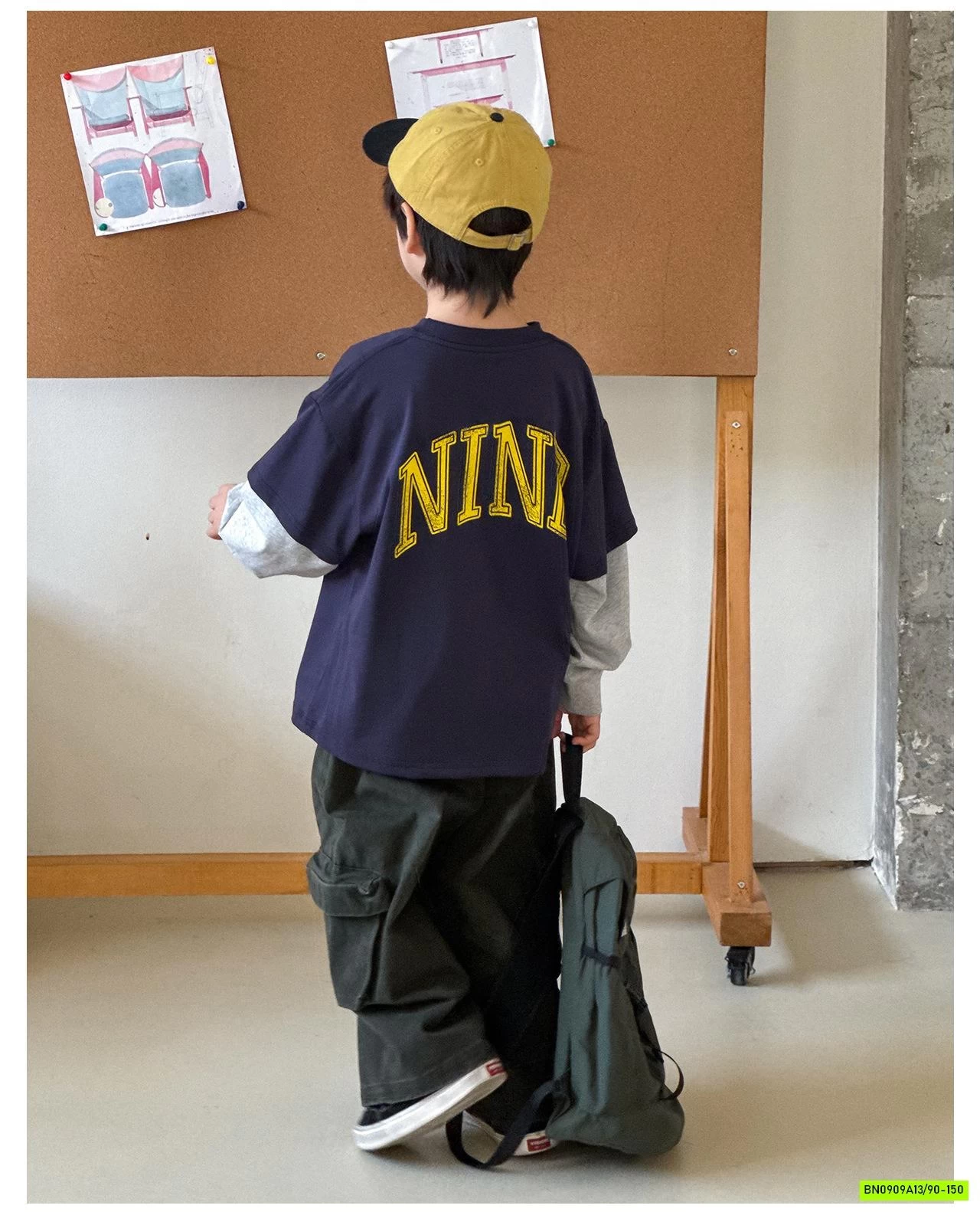 ÁO THUN SỐ 95 GIẢ 2 LỚP AOAOKIDS