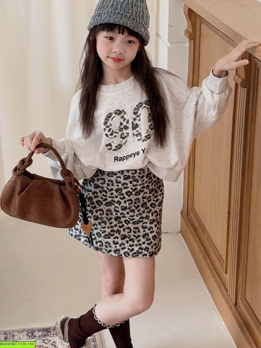 ÁO NỈ DẮNG NGẮN SỐ 90
