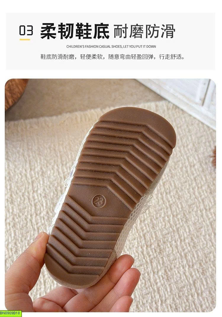 GIÀY NƠ LƯỚI THOÁNG KHÍ DA LỘN