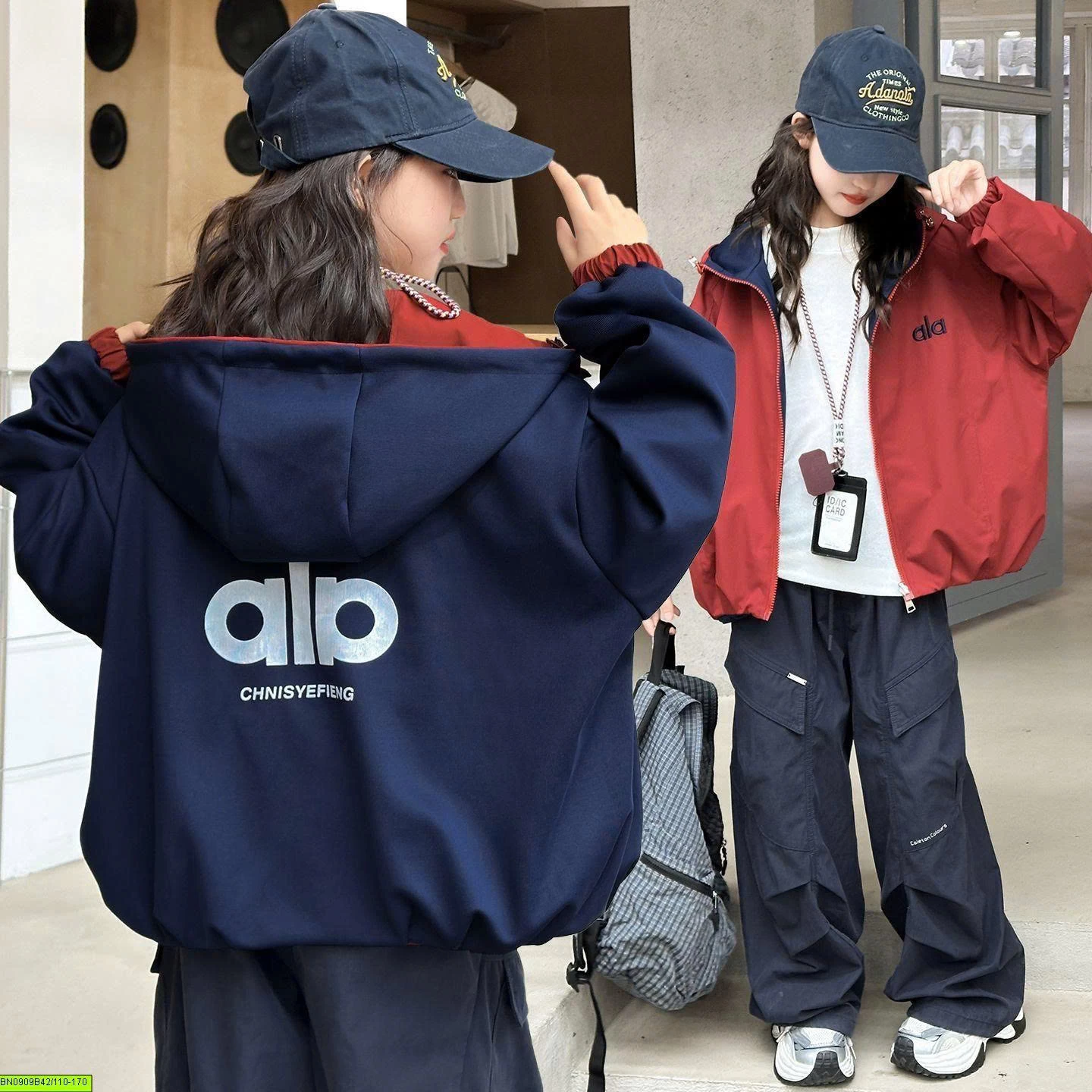 ÁO KHOÁC GIÓ 2 MẶT CAMKIDS