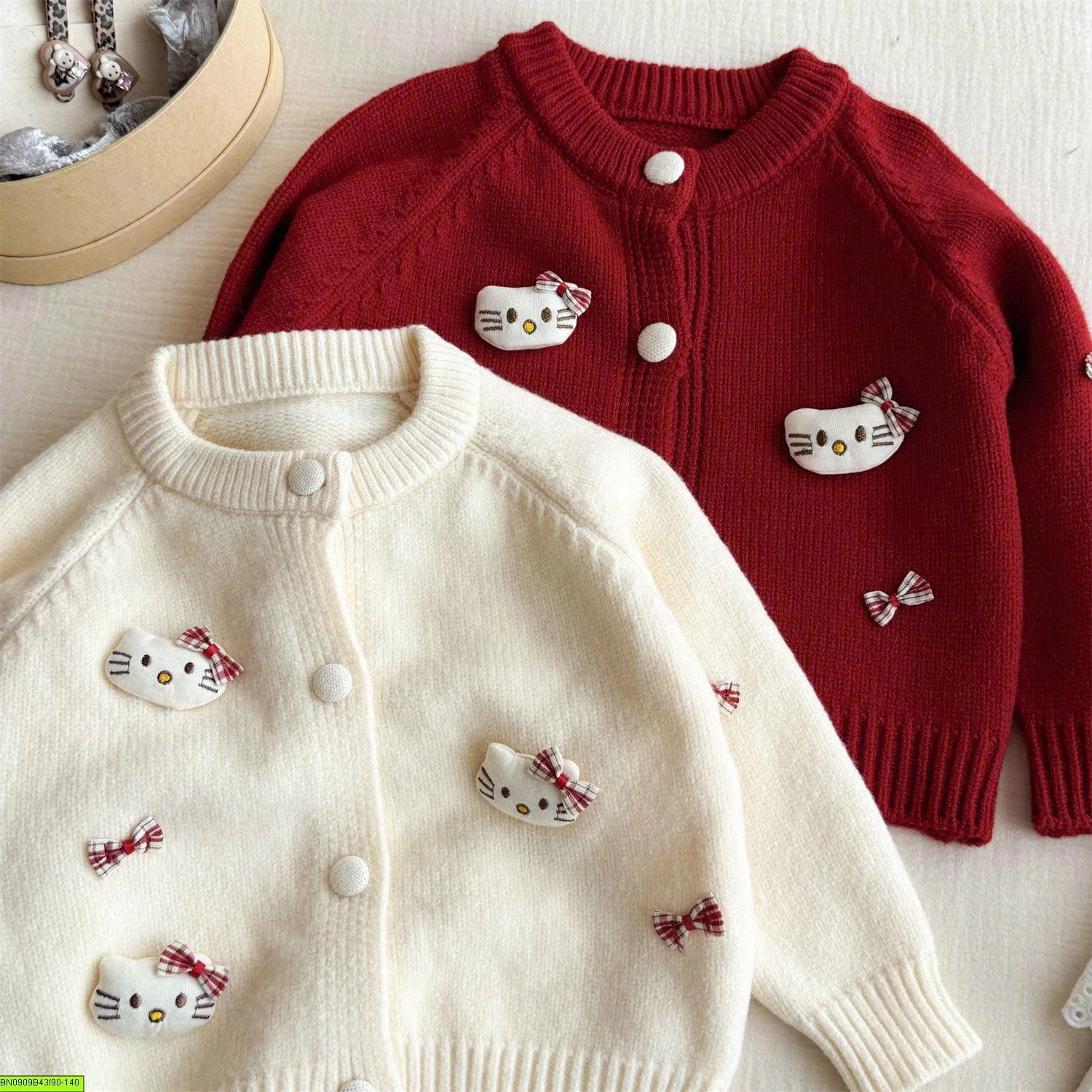 ÁO CARDIGAN MÈO KITTY