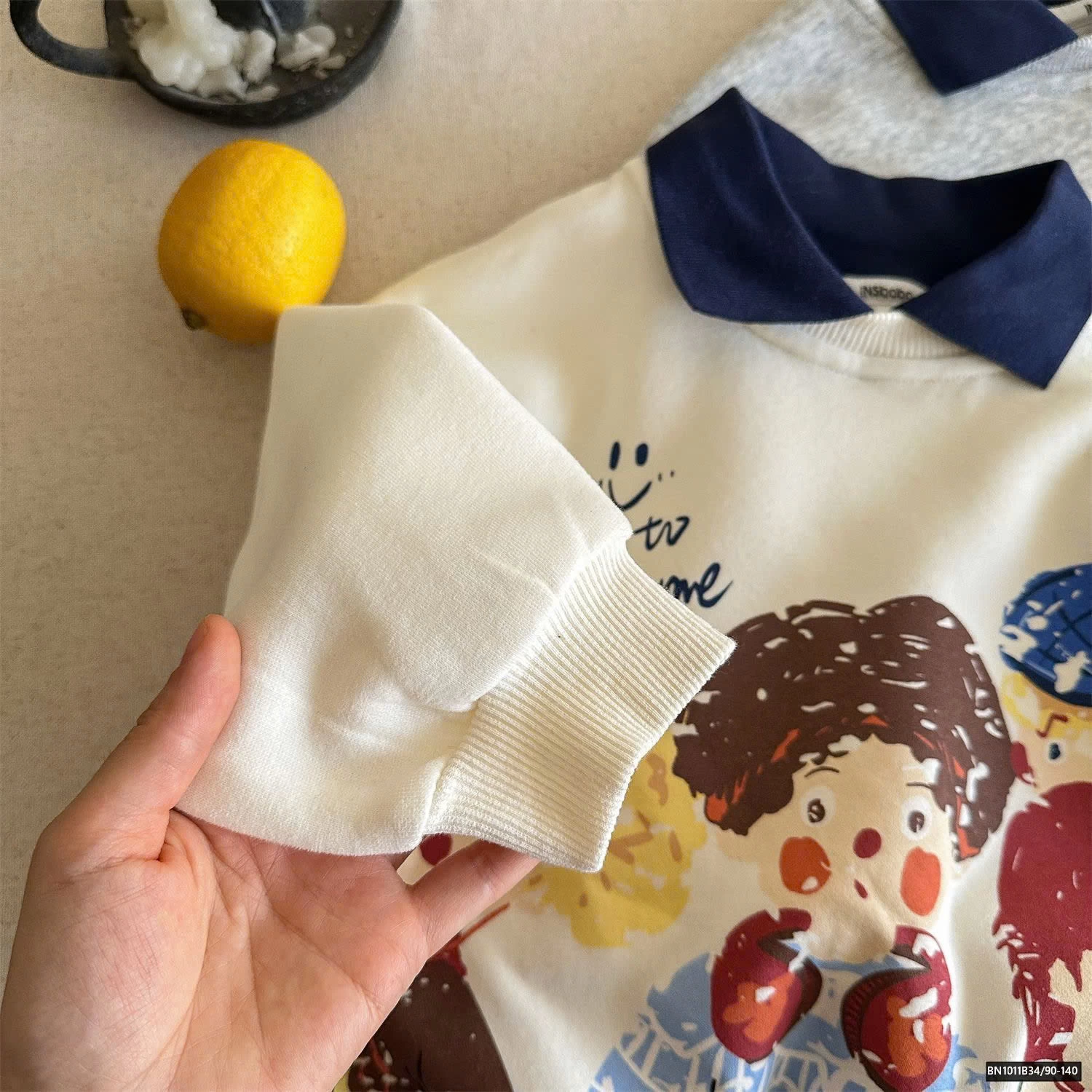 ÁO NỈ NHÂN VẬT HOẠT HÌNH DỄ THƯƠNG