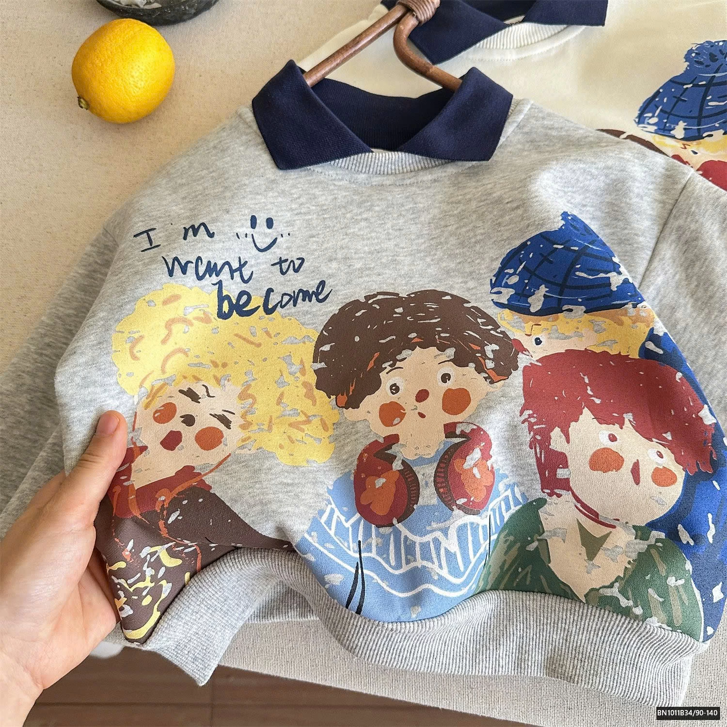 ÁO NỈ NHÂN VẬT HOẠT HÌNH DỄ THƯƠNG