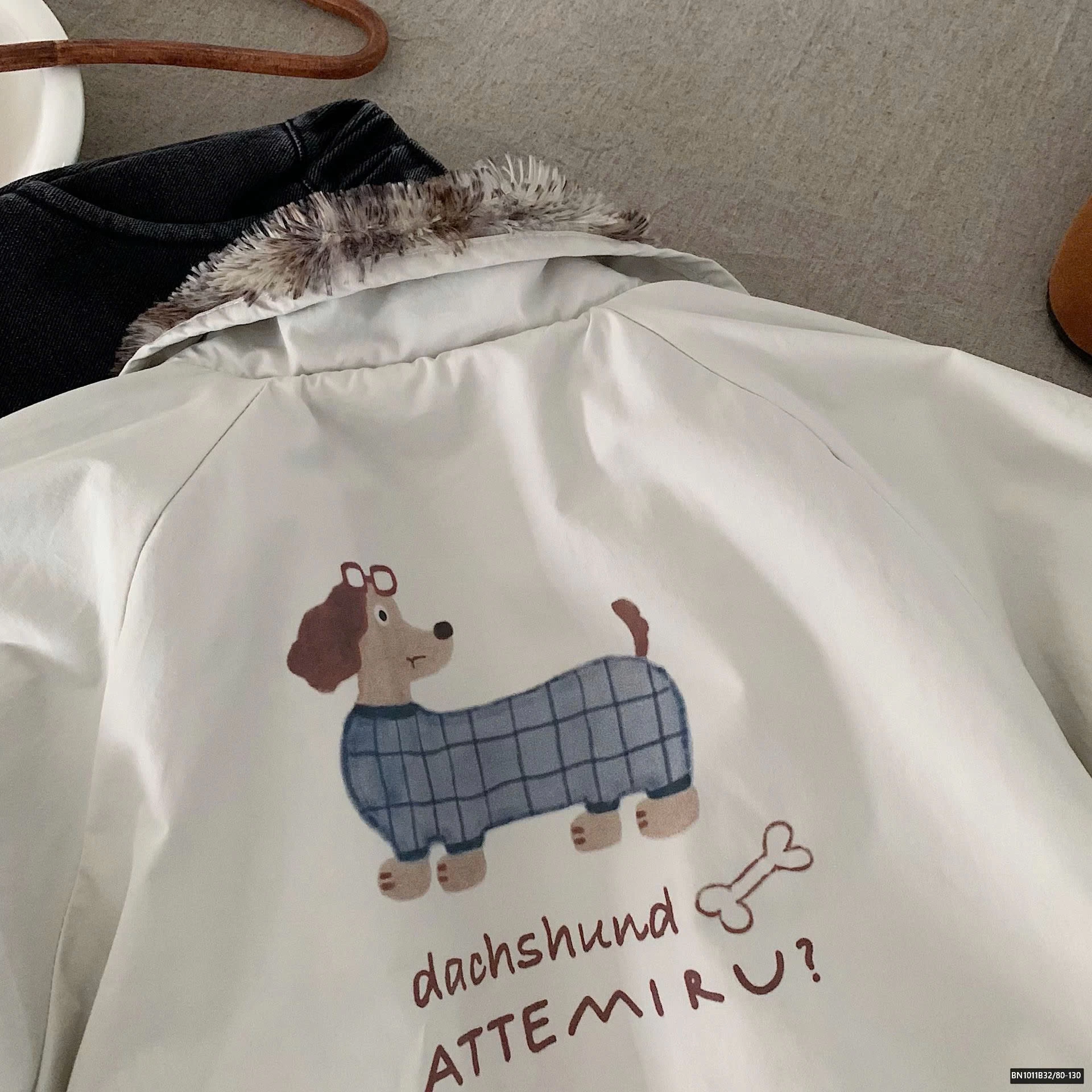 ÁO KHOÁC PHAO CÚN 2 MẶT