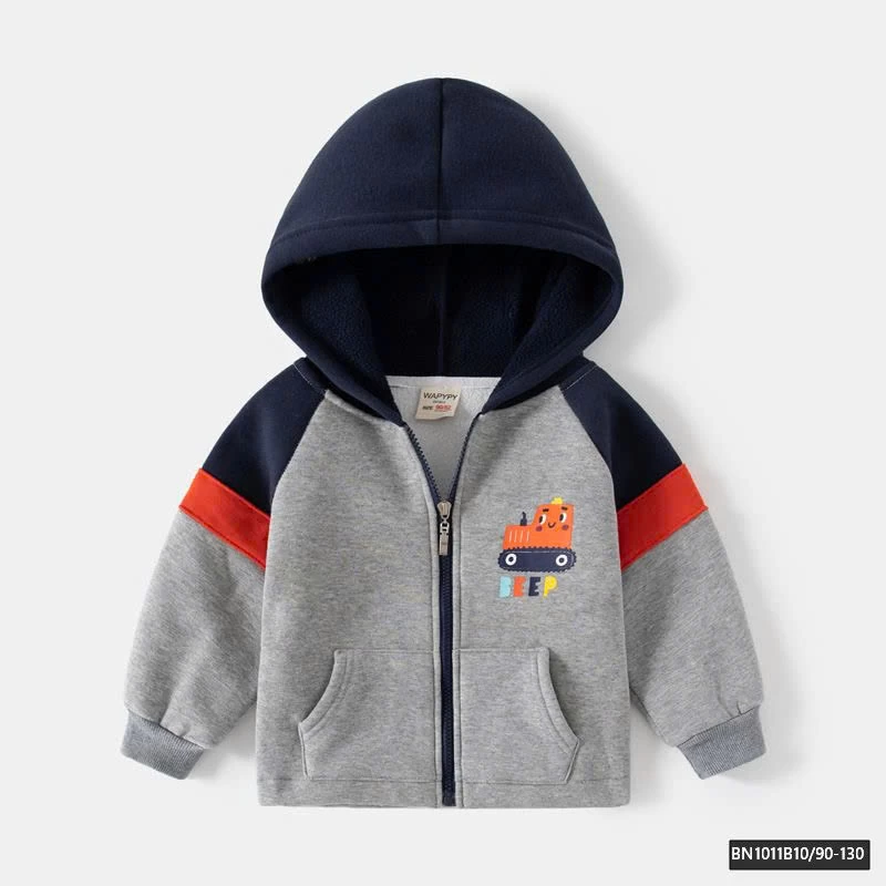 ÁO NỈ LÓT LÔNG CỪU WAPPY