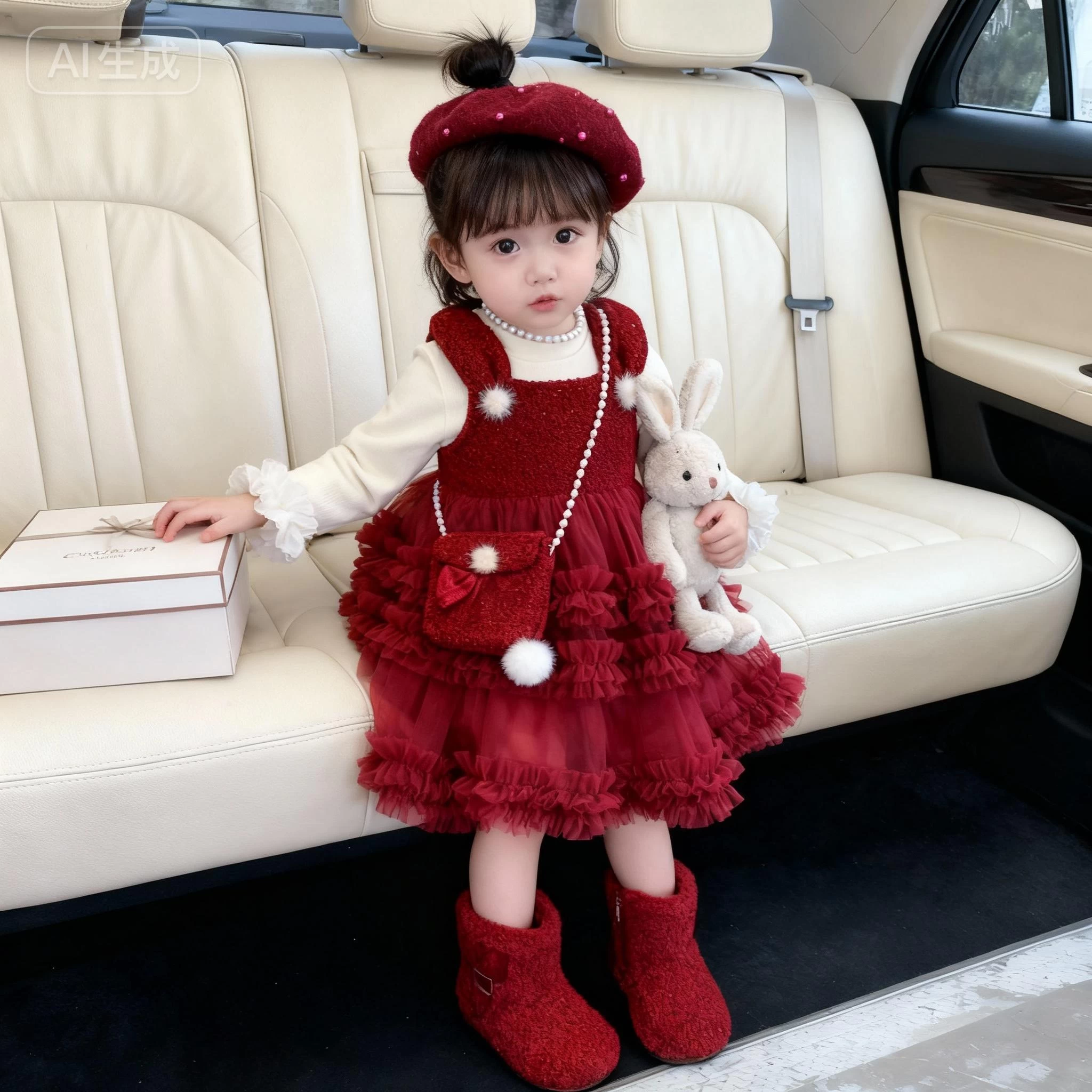 ĐẦM VOAN THỎ LÓT NHUNG KÈM ÁO GIỮ NHIỆT BLUETOWN