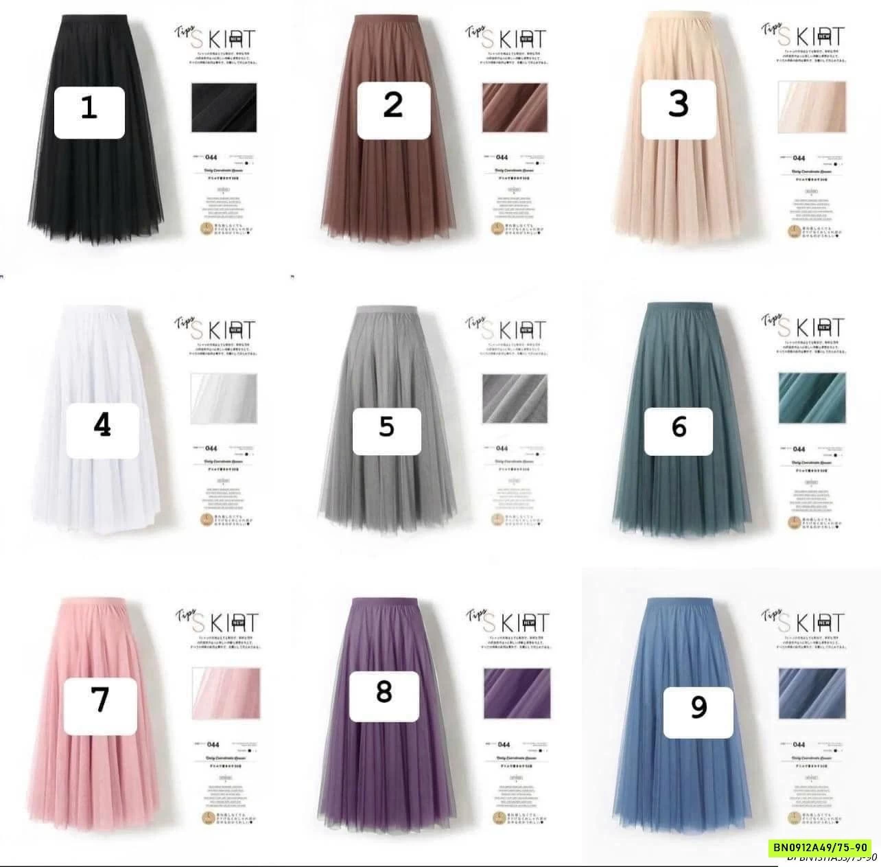 CHÂN VÁY VOAN ANGEL