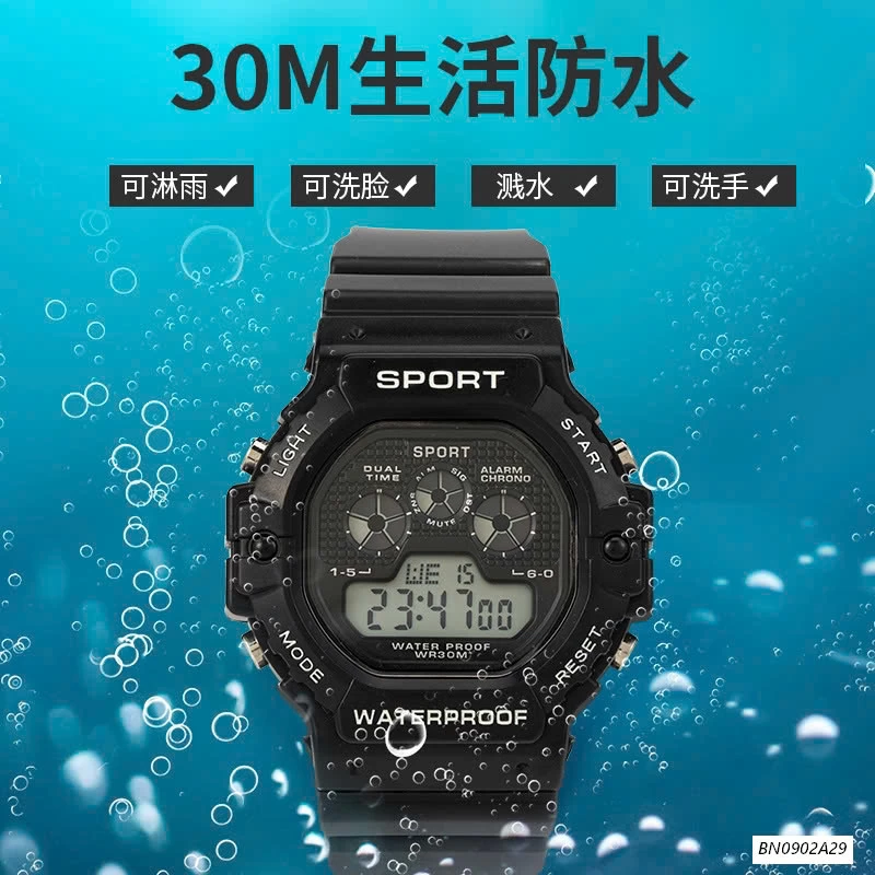 ĐỒNG HỒ ĐIỆN TỬ SPORT CHỐNG NƯỚC