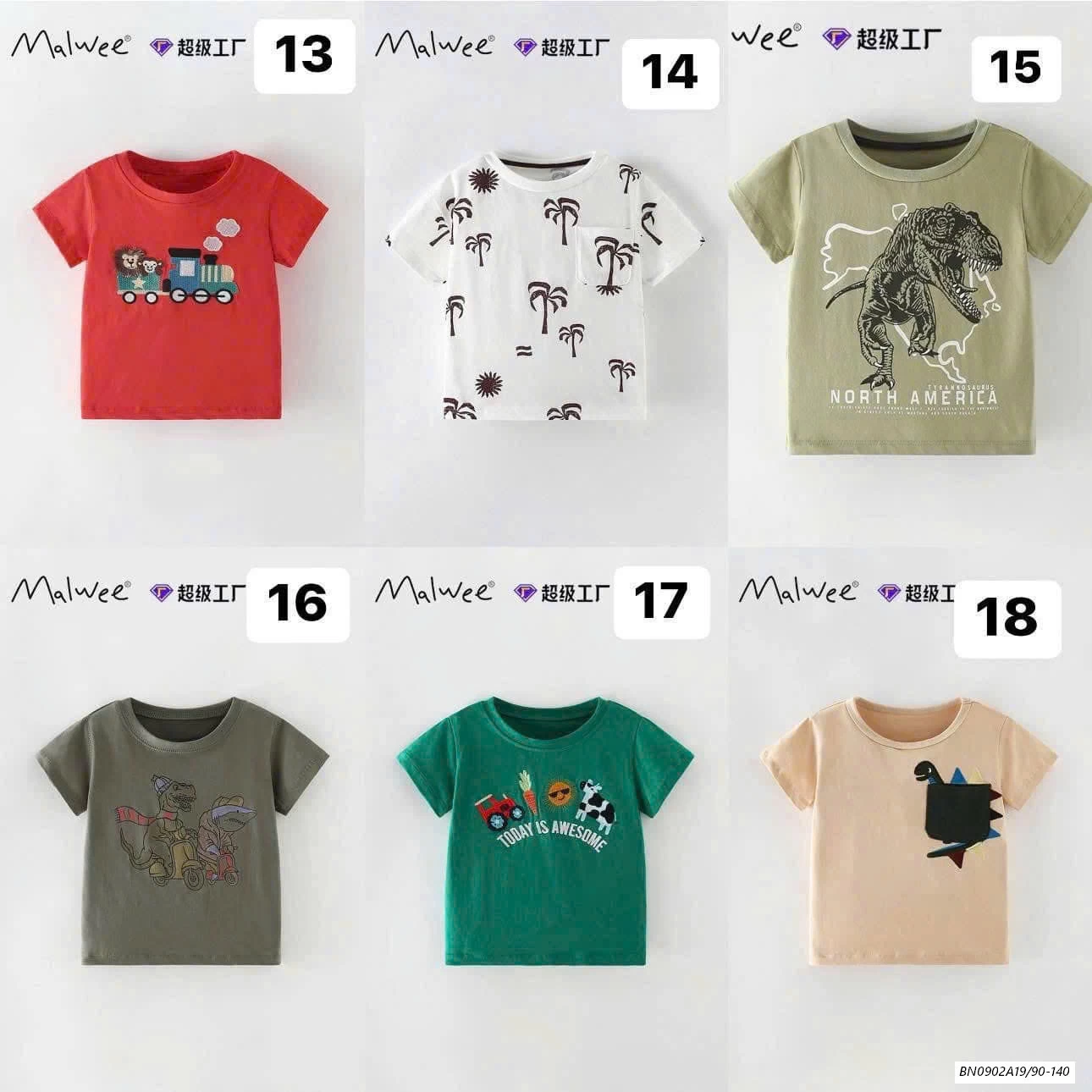 BST ÁO THUN MALWEE