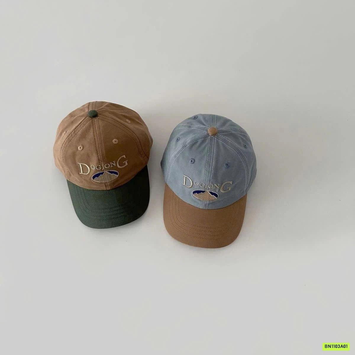 MŨ LƯỠI TRAI TRẺ EM PHỐI MÀU