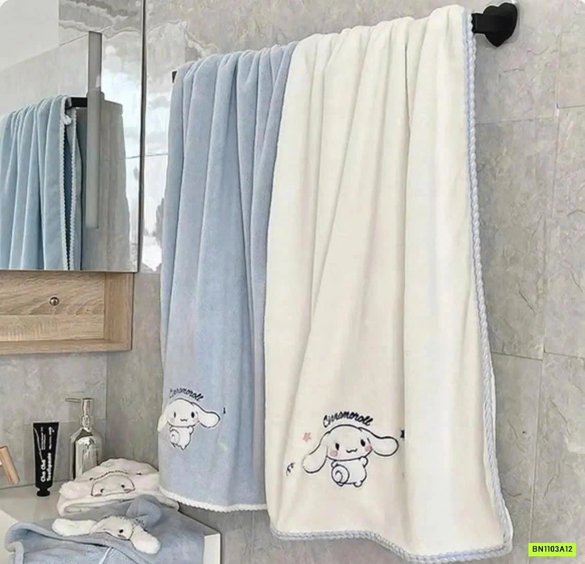 SET 2 KHĂN TẮM CINAMOROLL