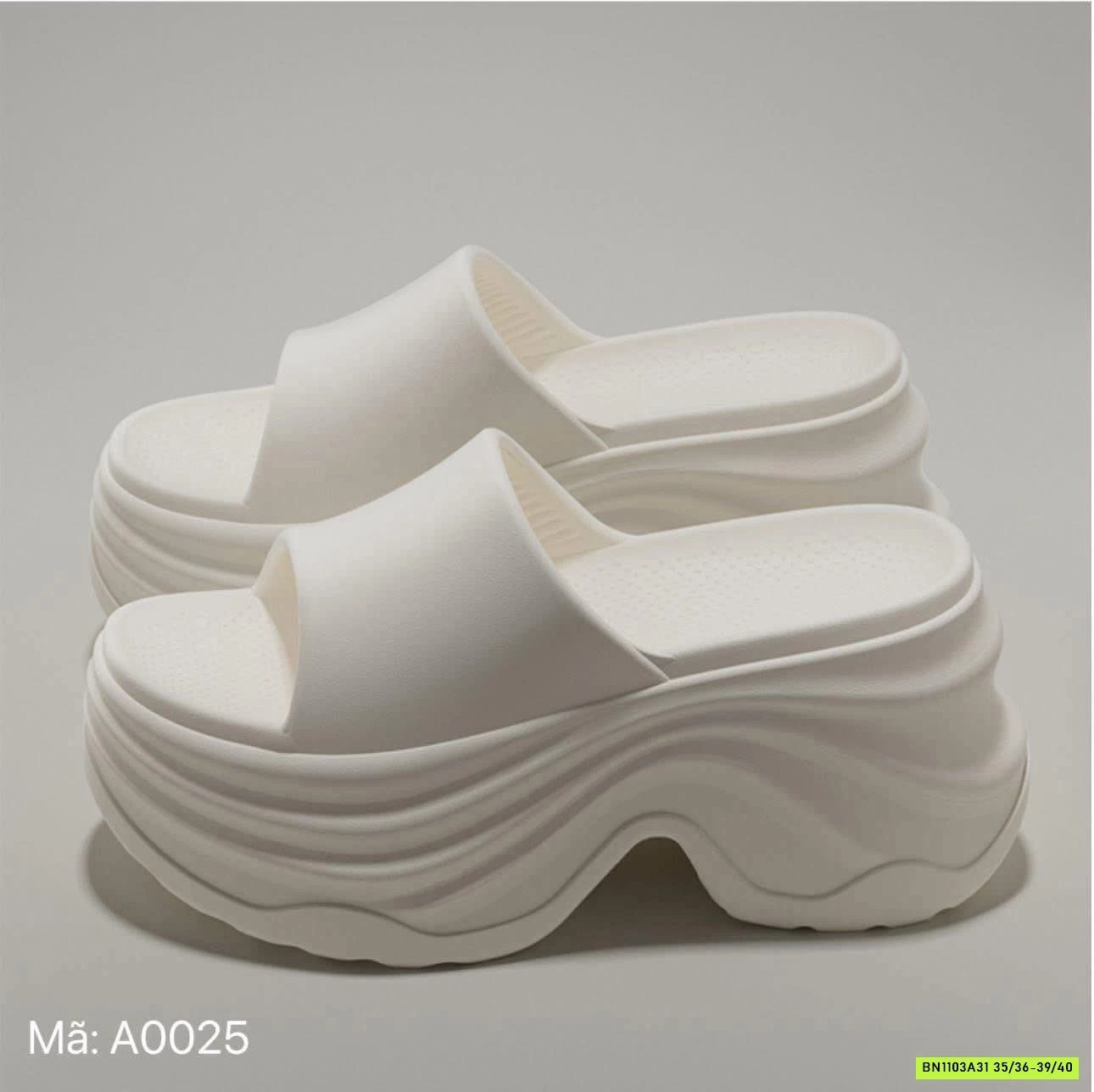 DÉP EVA ĐẾ CAO HACK DÁNG