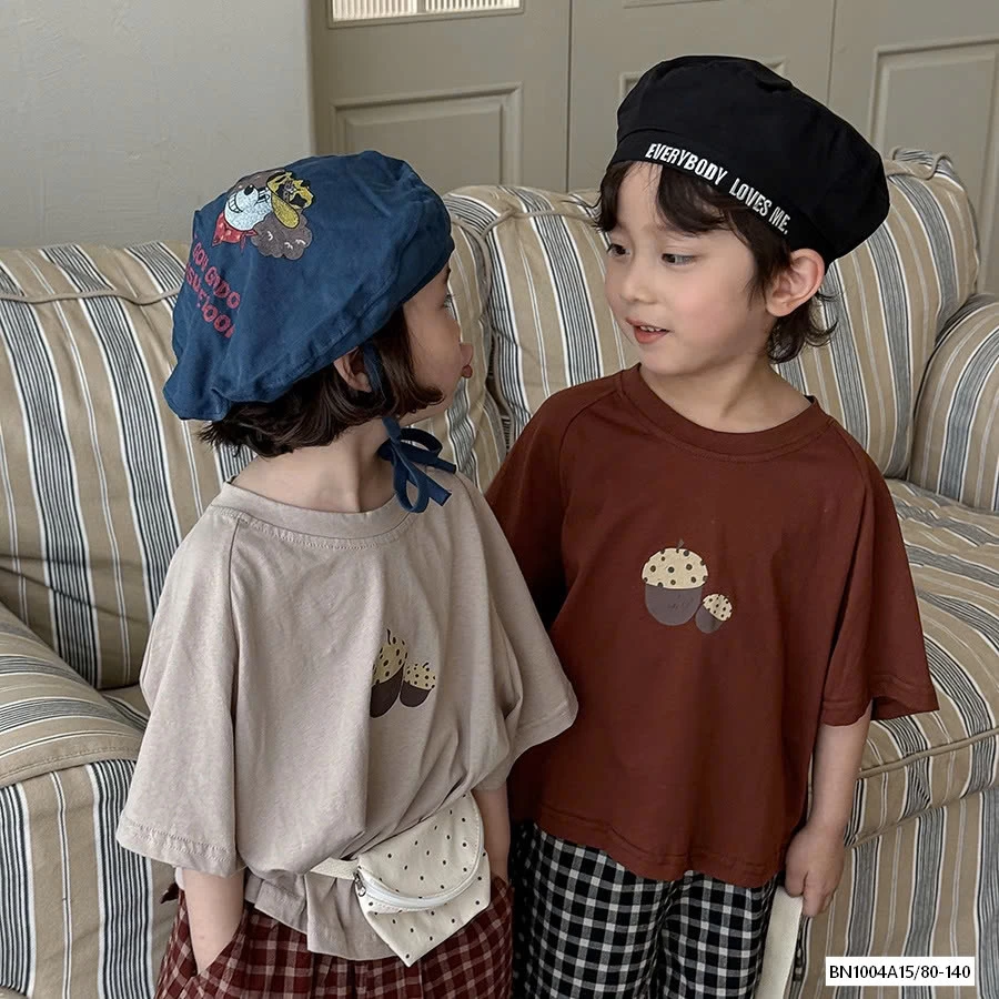 ÁO THUN HẠT DẺ MIX SHORT CARO